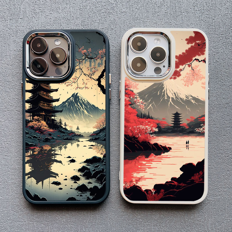 Phone Accessories From China - Japanese Aesthetic Mount Fuji Landscape Phone