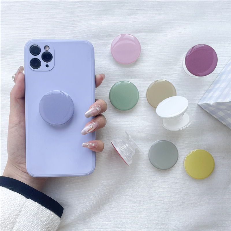 Phone Accessories Android - 1 solid color extendable phone holder,