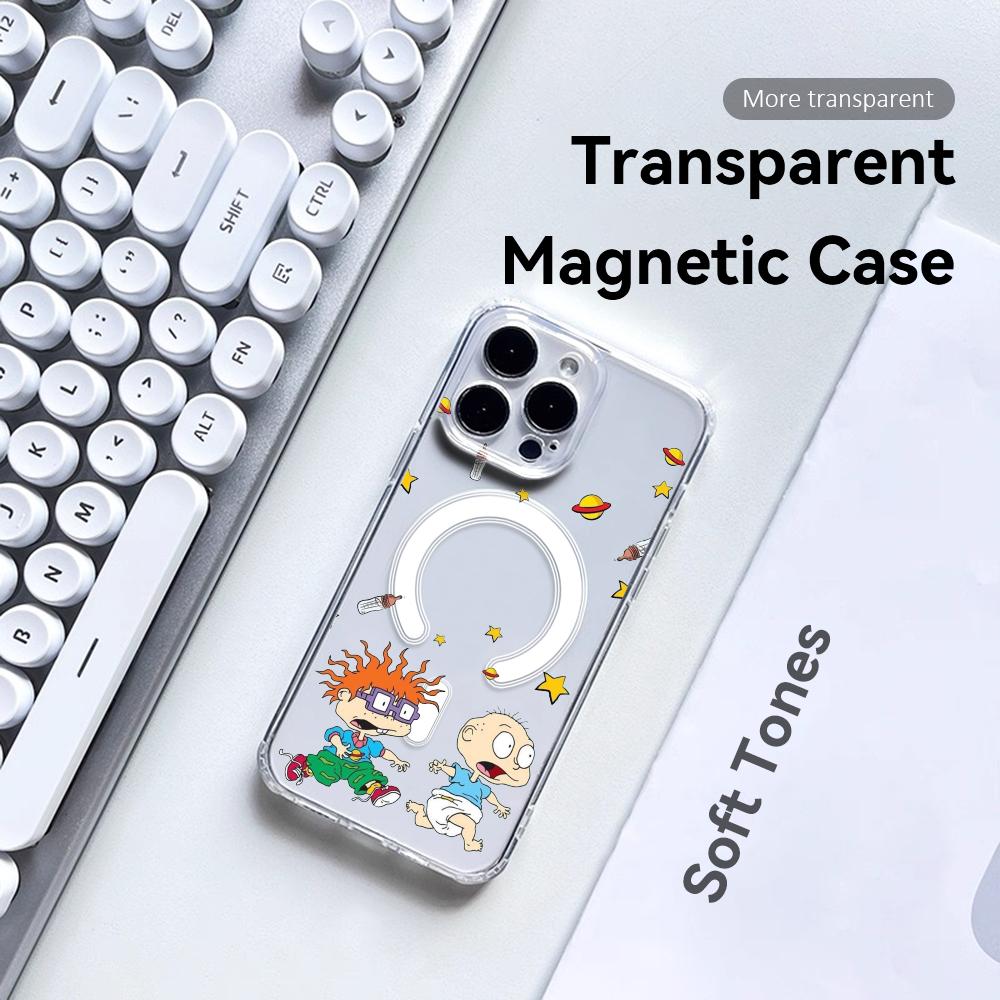 Magsafe Wireless Charger - Anime R-Rugrats r-Rugratg Phone Case For