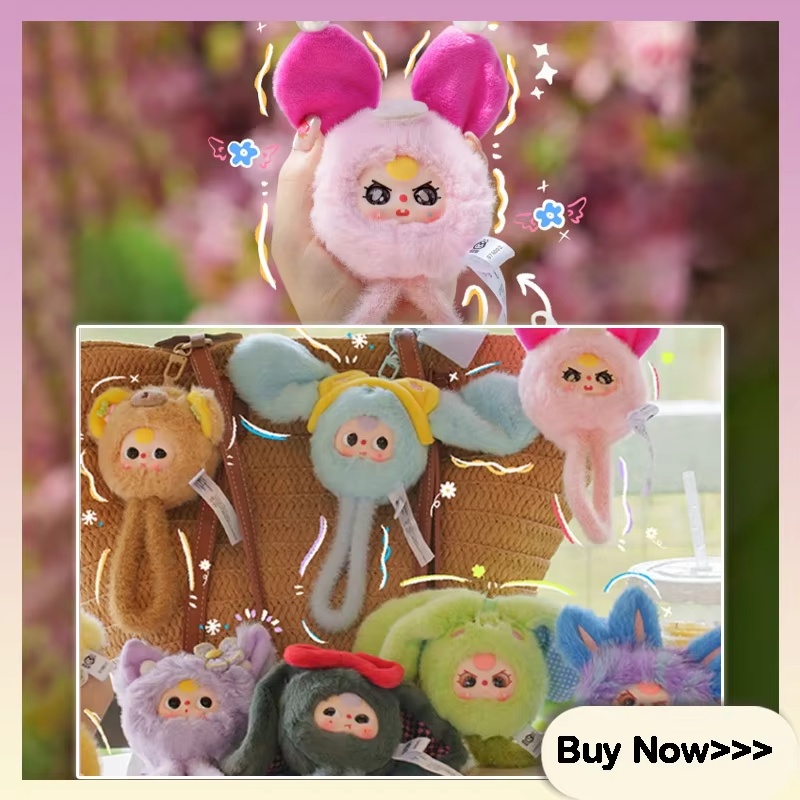 Phone Accessories Doll - Babythree Plush BlindBox Cartoon Cute Doll