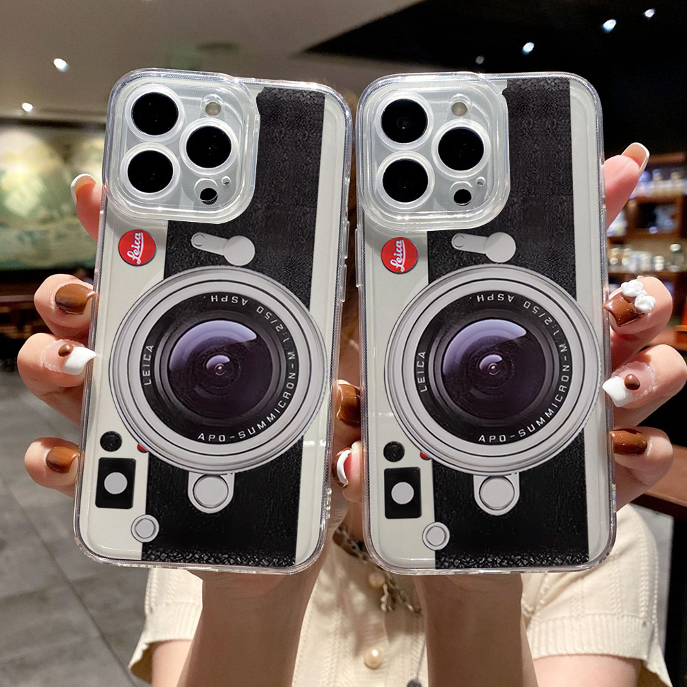 Retro Handset Phone - L-Leica camera Retro Phone Case for