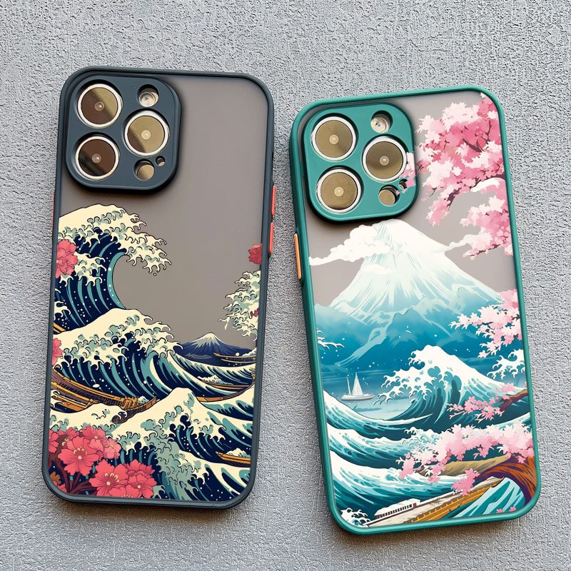 Japanese Mount Fuji Landscape  - Phone Accessories From China review and price