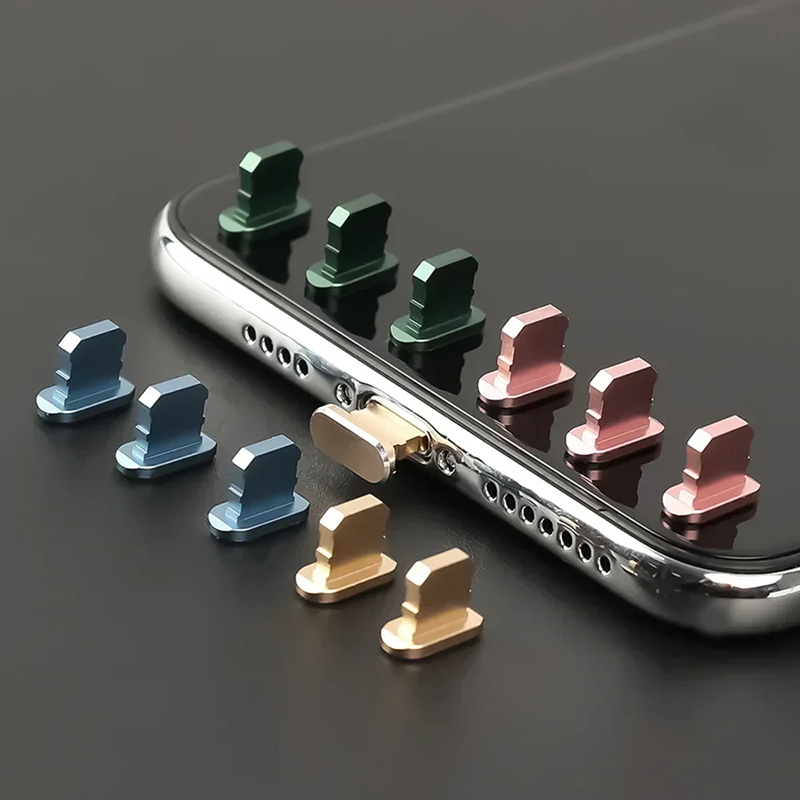 1-10pcs Metal Dust Plug Chargi - Phone Accessories Nothing review and price