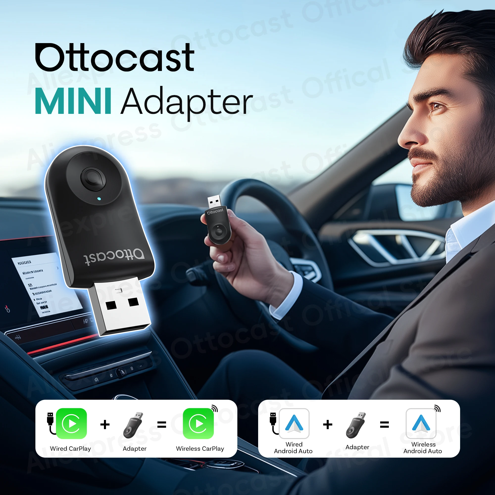 2026 New OTTOCAST MINI Wireles - Phone Accessories Android review and price