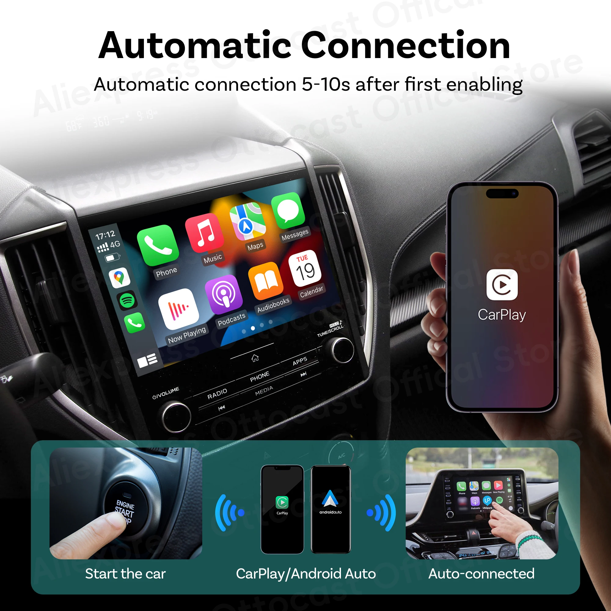 2026 New OTTOCAST MINI Wireles - Phone Accessories Android review and price
