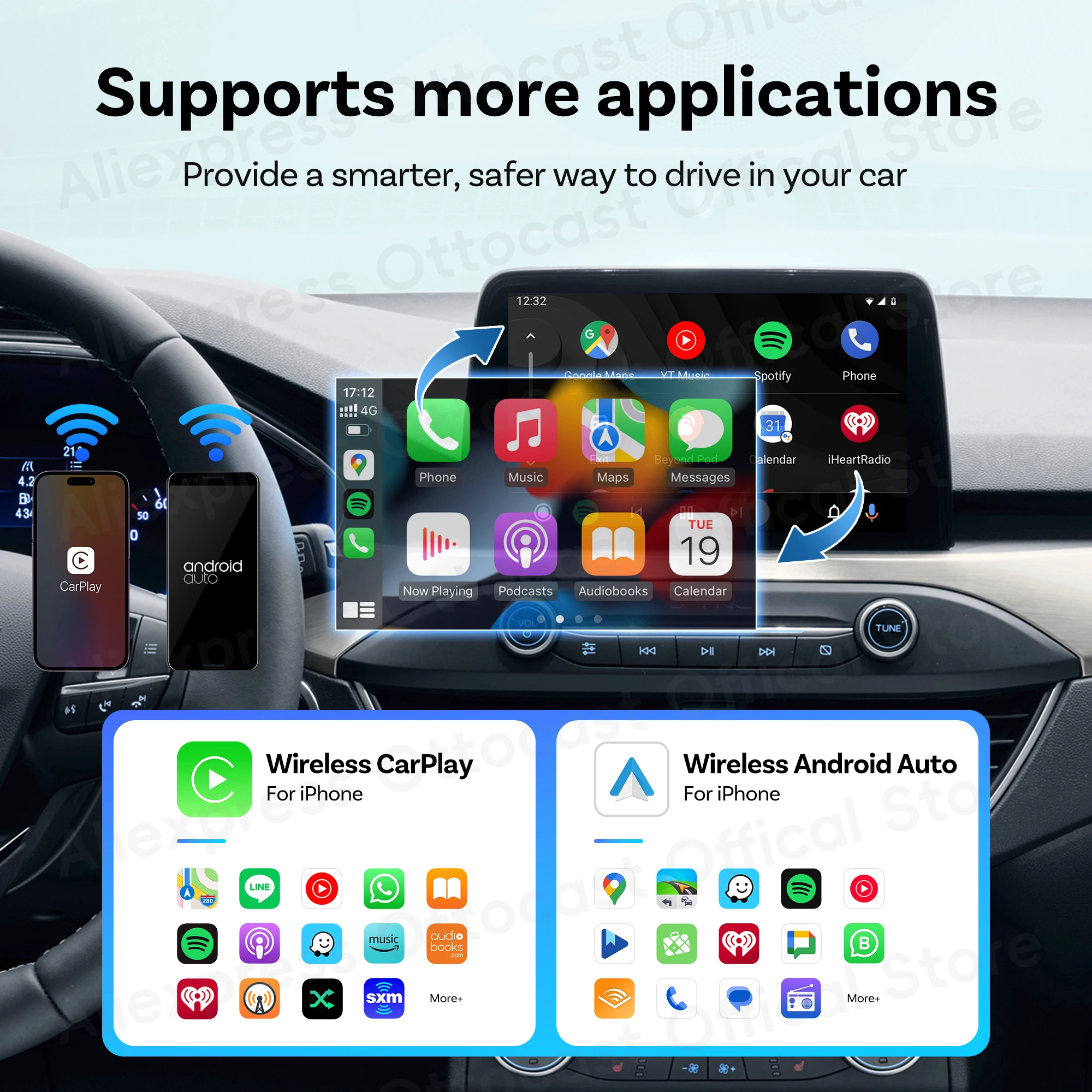 2026 New OTTOCAST MINI Wireles - Phone Accessories Android review and price