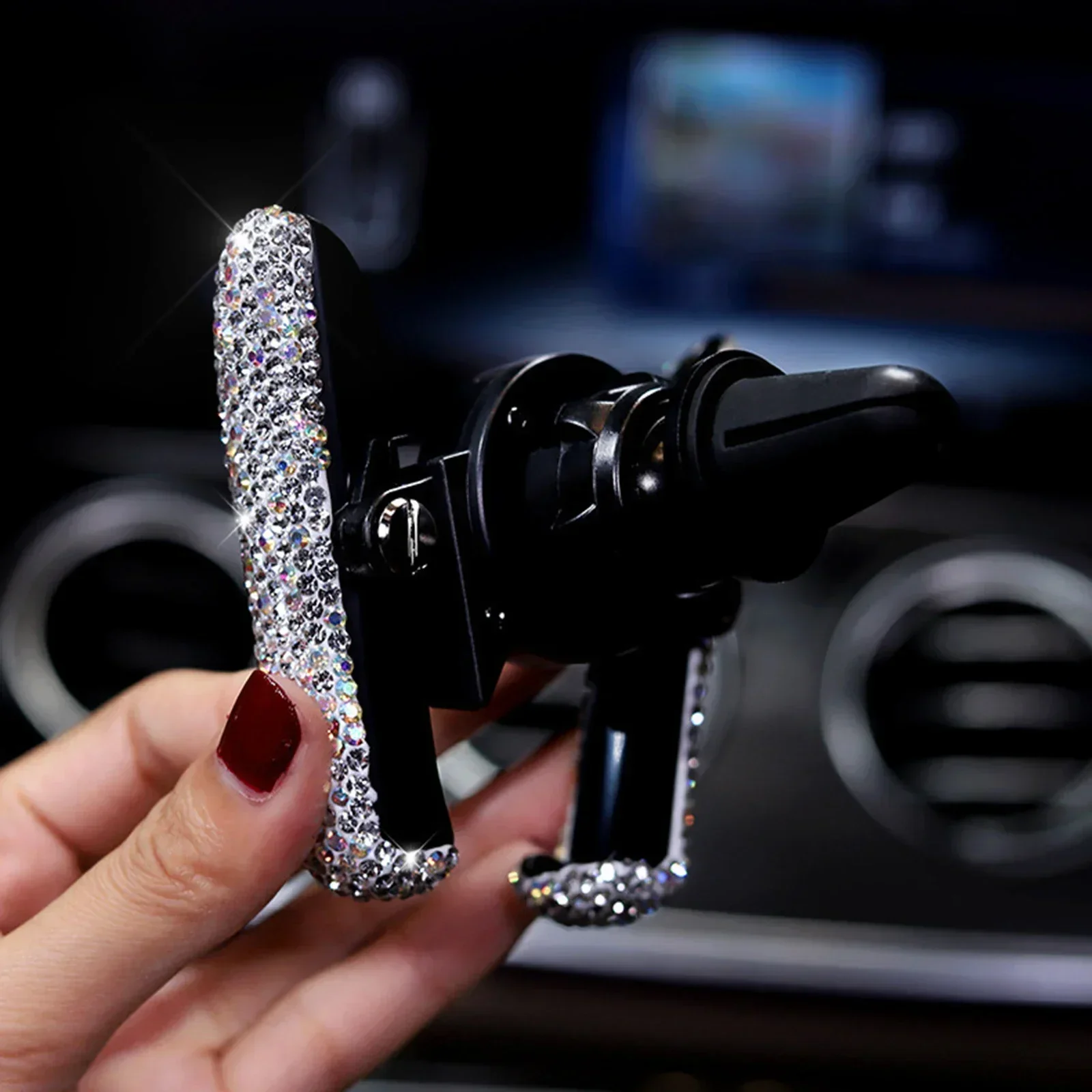 NEW Car Phone Holder Diamond C - Phone Accessories Android review and price