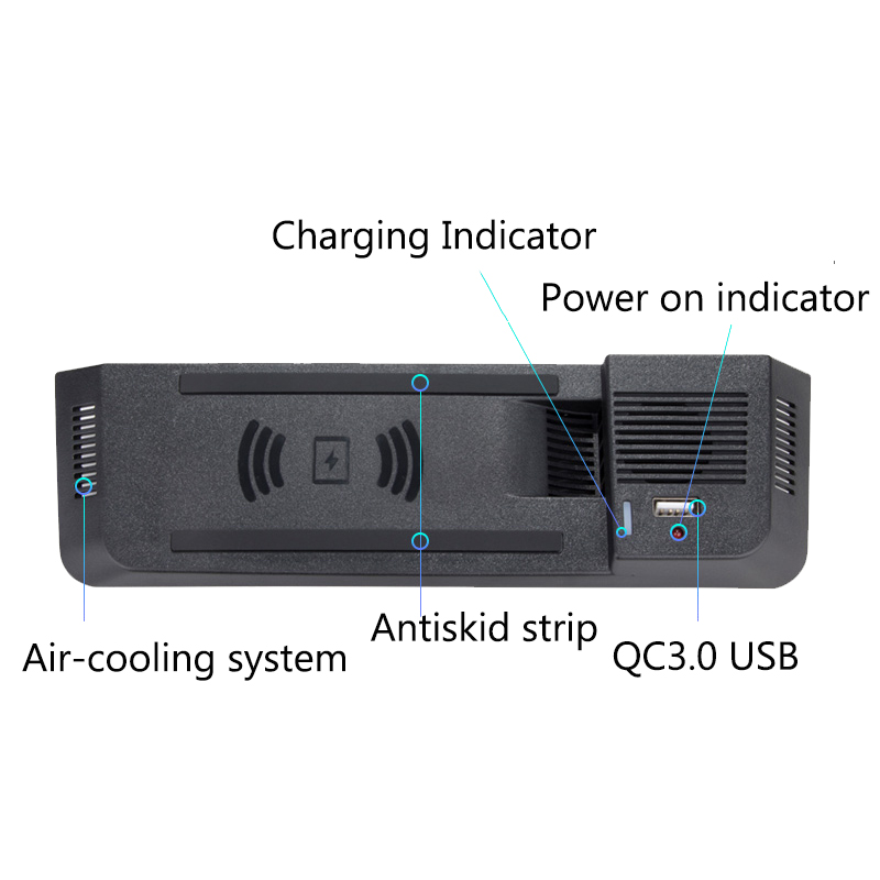 15w Qi Car Wireless Charger Fo - Phone Accessories Android review and price