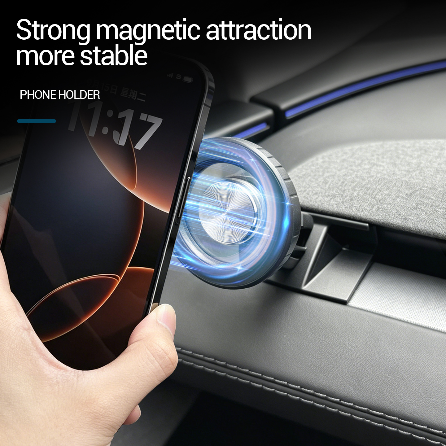 Mobile Phone Holder For Tesla  - Phone Accessories Android review and price