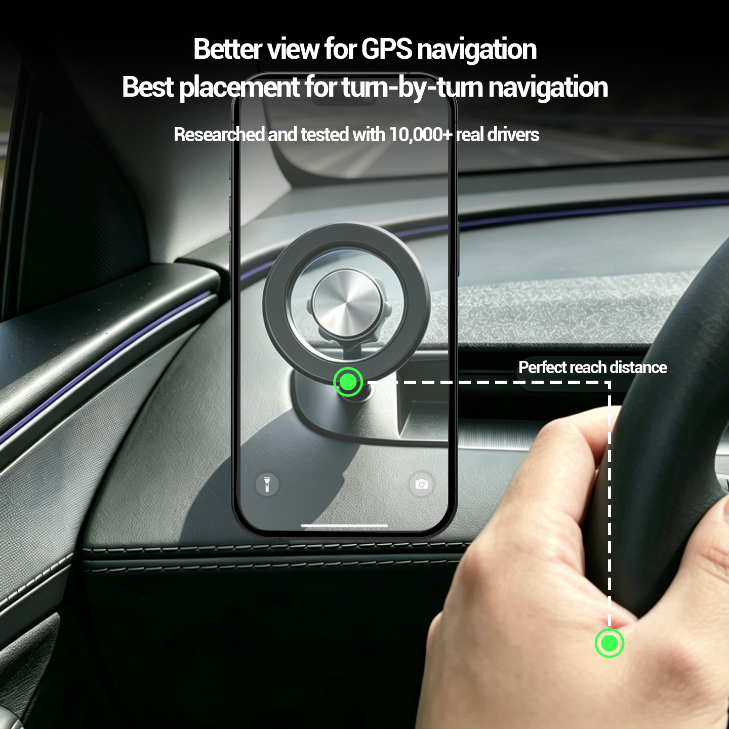 Mobile Phone Holder For Tesla  - Phone Accessories Android review and price