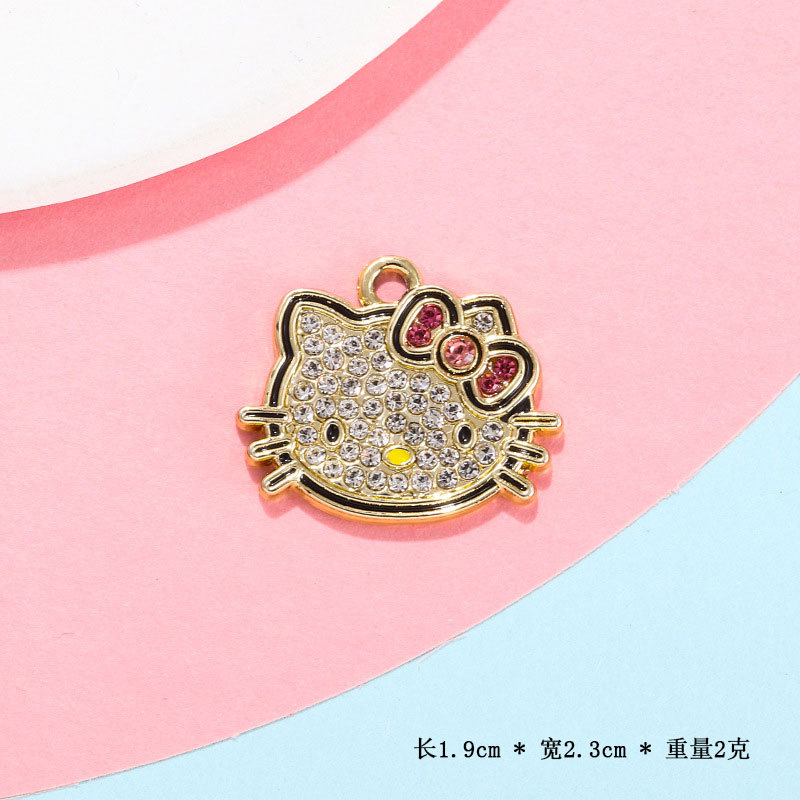 10pcs Hello Kitty Bow Pendant  - Phone Accessories Wholesale In China review and price