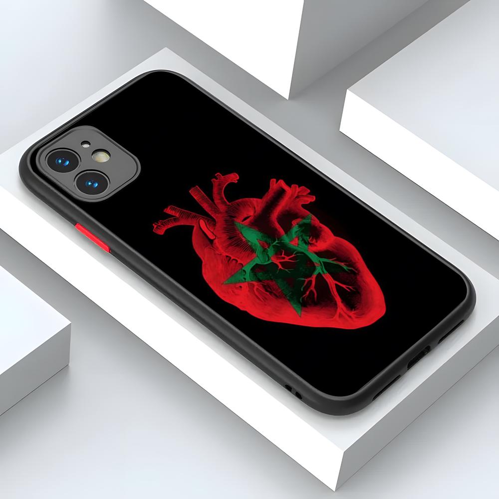 Morocco Flag Phone Case For iP - Phone Accessories From China review and price