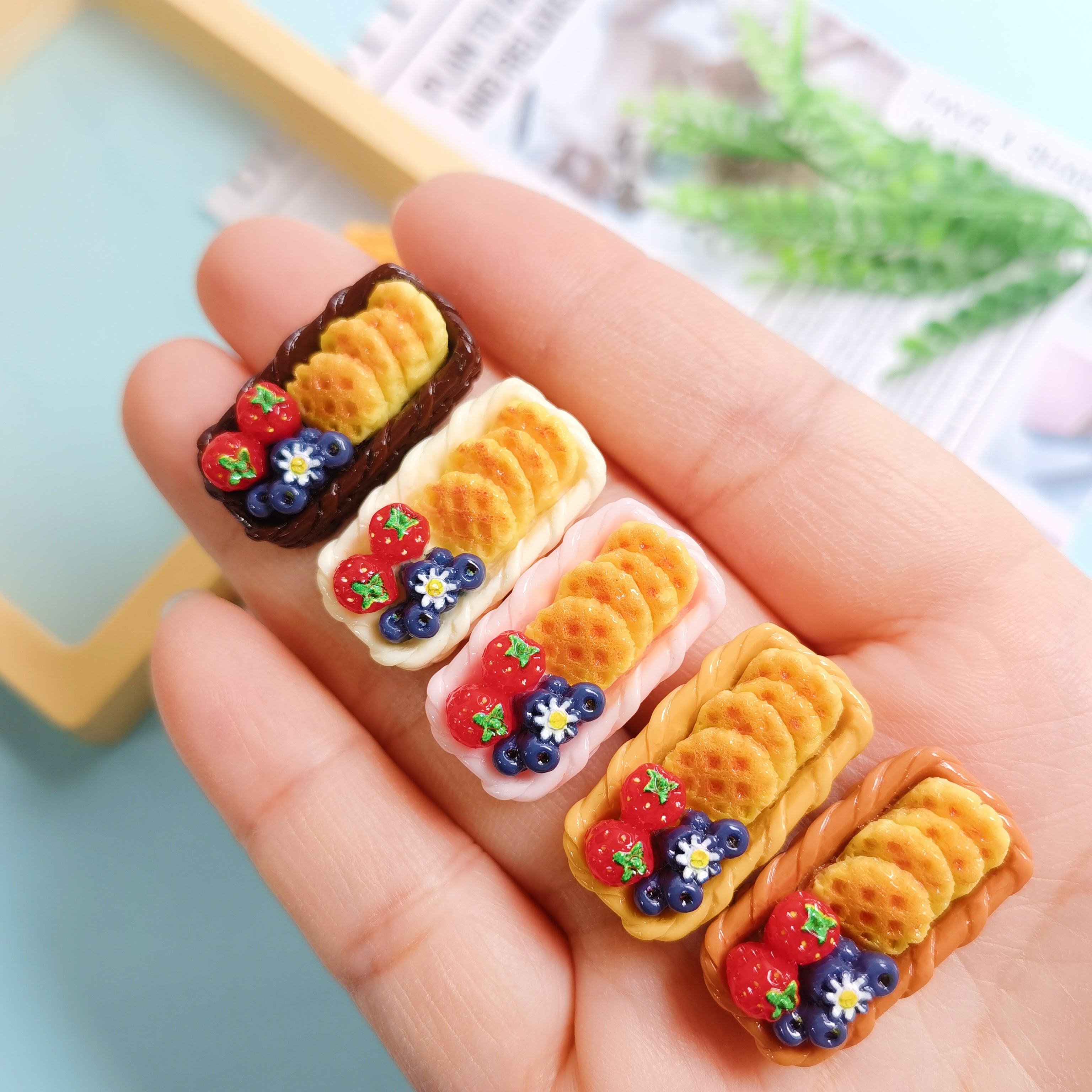 New Fruit Biscuits Basket Resi - Phone Accessories Doll review and price