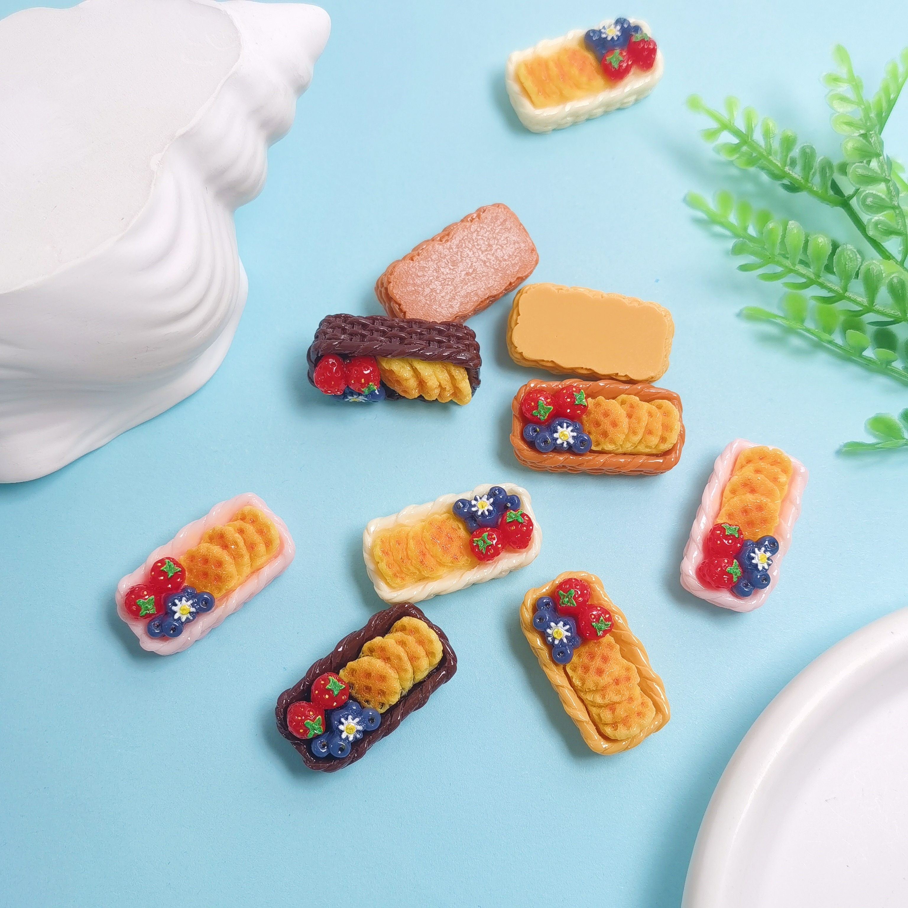 New Fruit Biscuits Basket Resi - Phone Accessories Doll review and price