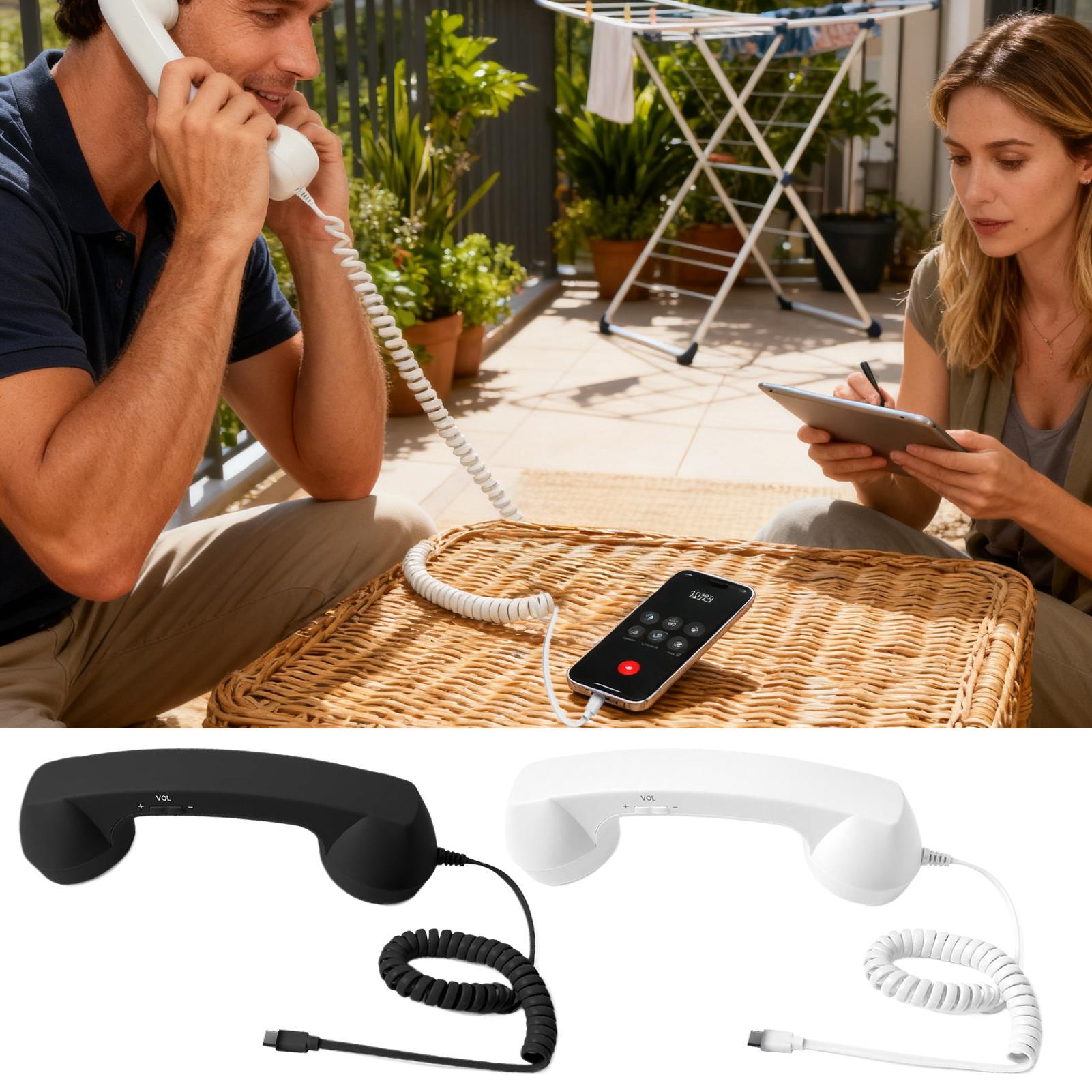Retro Phone Handset Type-C Ret - Retro Handset Phone review and price