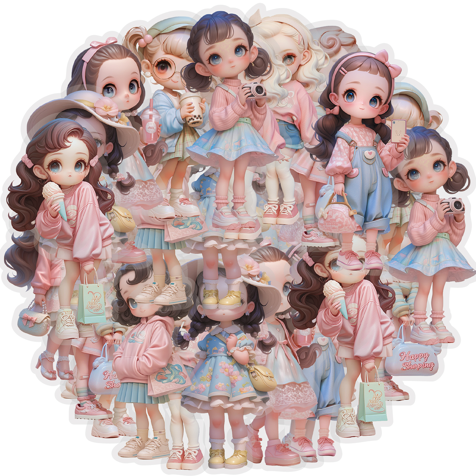 Etori Life 10Pcs Sweet Macaron - Phone Accessories Doll review and price