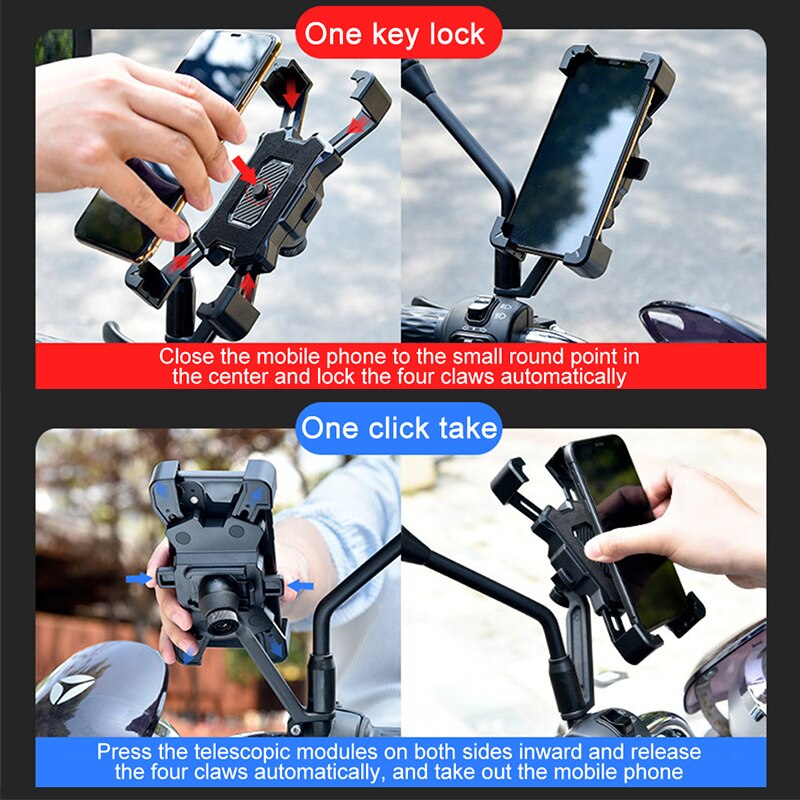 Universal Riding Phone Holder  - Phone Accessories Android review and price