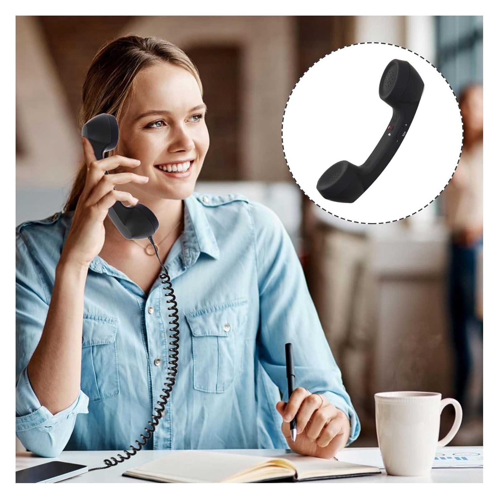 Retro Phone Receiver 3.5mm/USB - Retro Handset Phone review and price