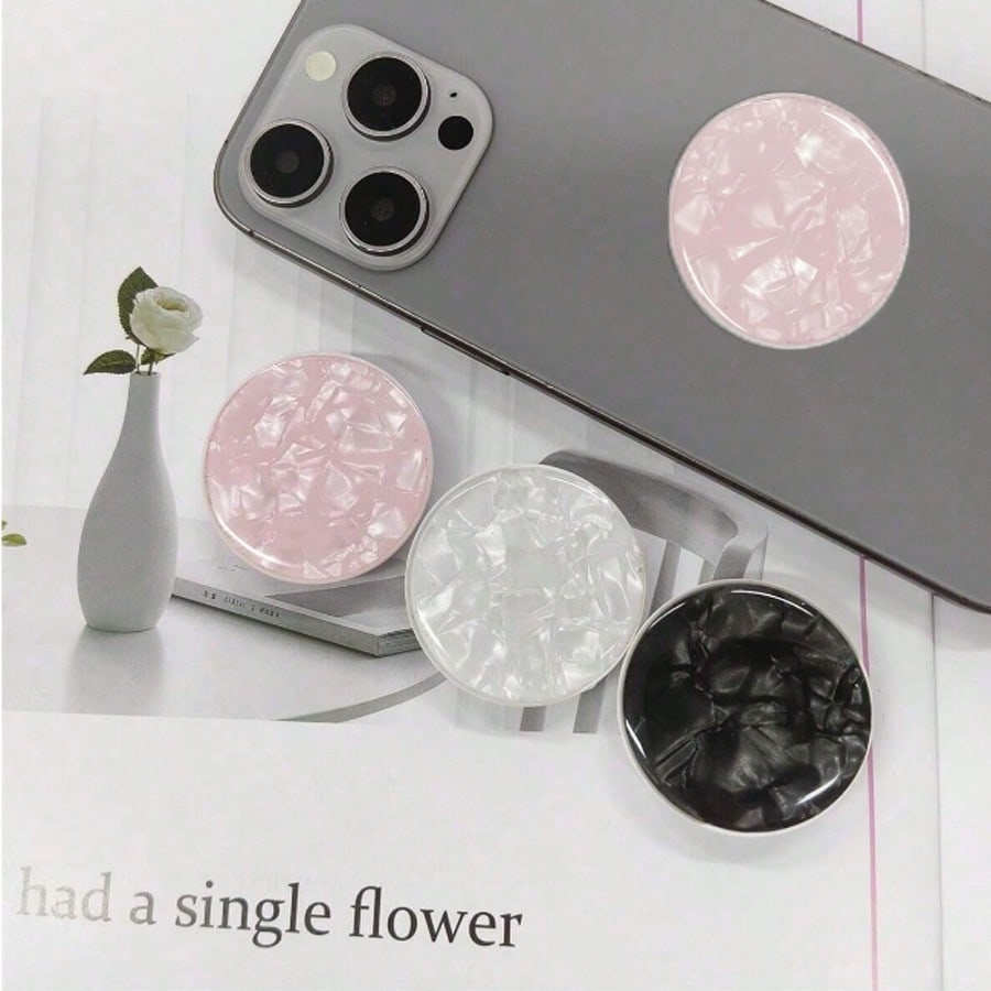 1pc Shell Shaped Phone Holder  - Phone Accessories Android review and price