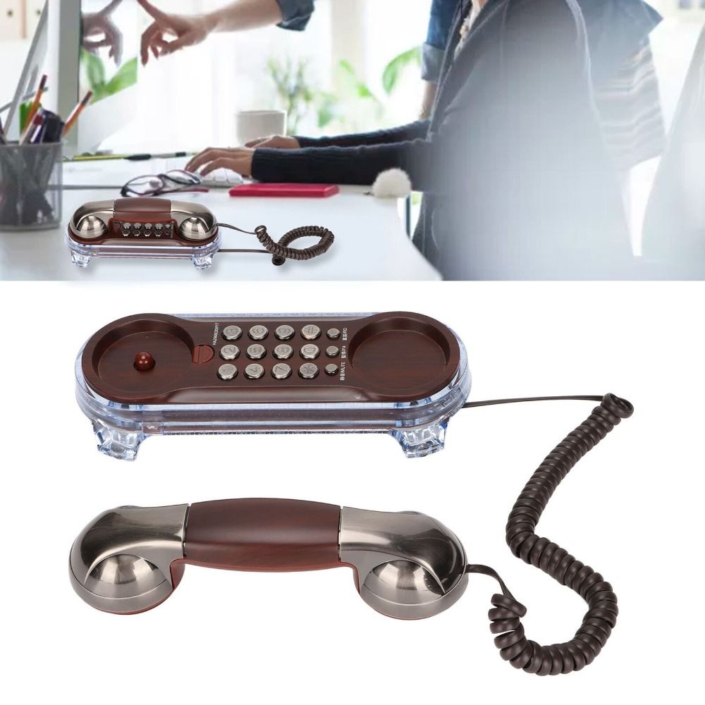 NEW Wall Mounted Wired Telepho - Retro Handset Phone review and price