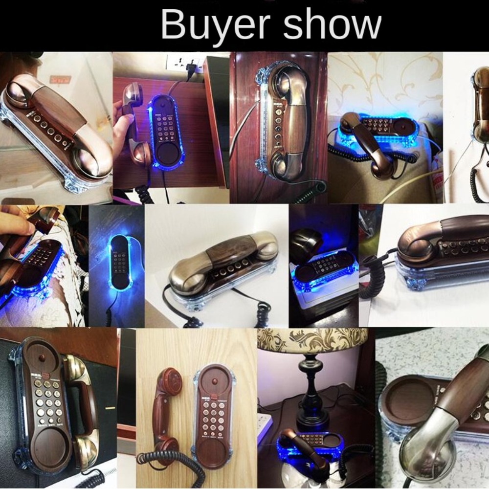 NEW Wall Mounted Wired Telepho - Retro Handset Phone review and price