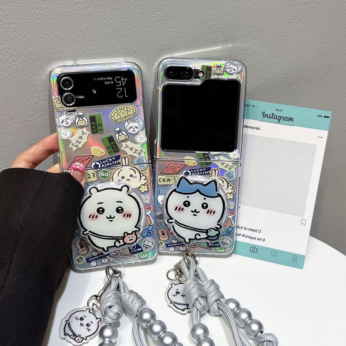 Anime Chiikawa Hachiware Carto - Phone Accessories Android review and price