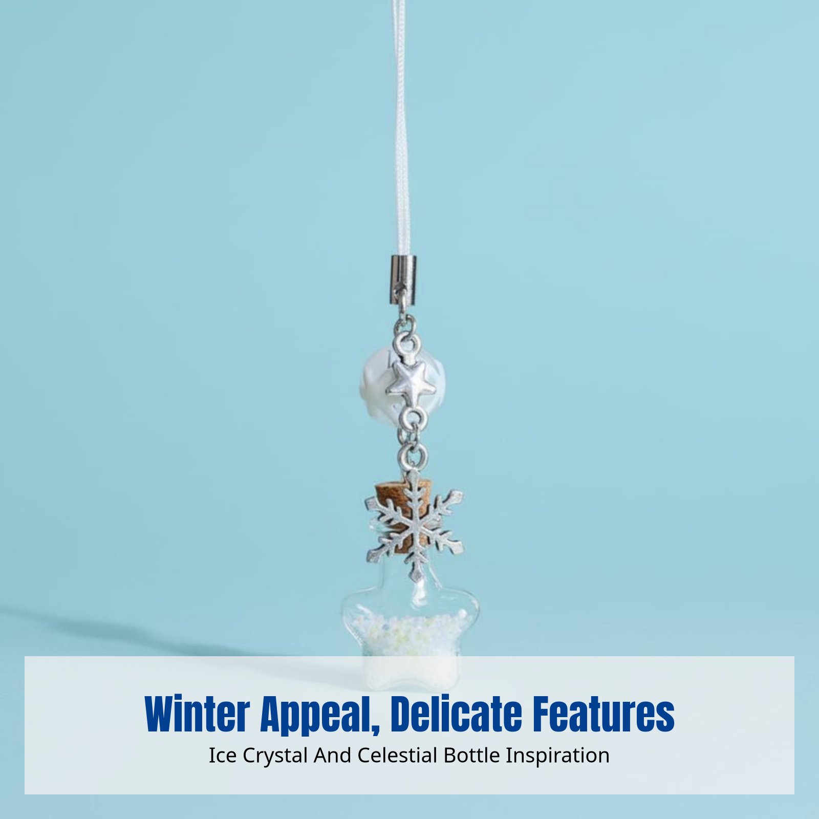 Cute Ice Crystal Wish Bottle K - Phone Accessories Doll review and price