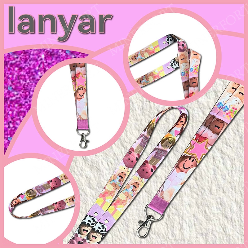 Roblox Girl Lanyard Anime Cute - Phone Accessories Nothing review and price