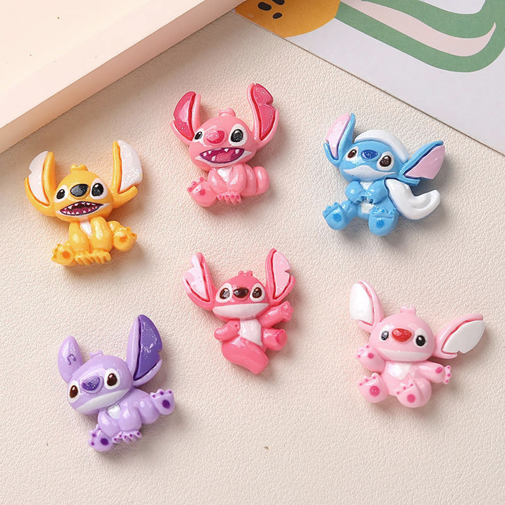6pcs/lot Stitch Resin Hair Cli - Phone Accessories Wholesale In China review and price