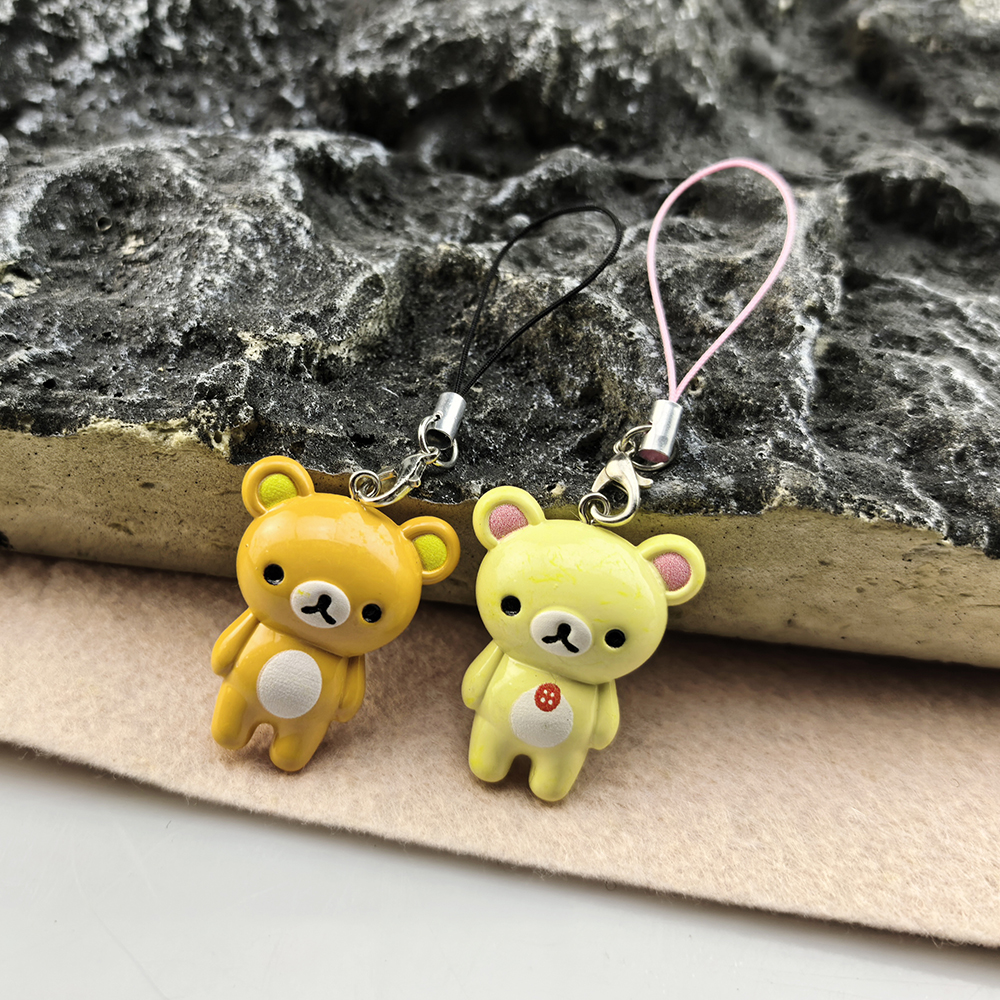 2pcs/set Kawaii Rilakkuma Easy - Phone Accessories Doll review and price