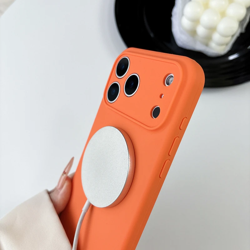 Solid Color Official Liquid Si - Magsafe Wireless Charger review and price