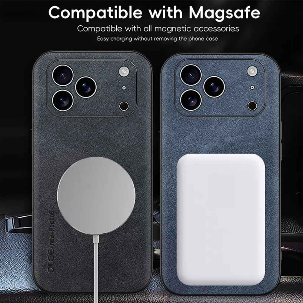 For Magsafe Leather Texture Bu - Magsafe Wireless Charger review and price