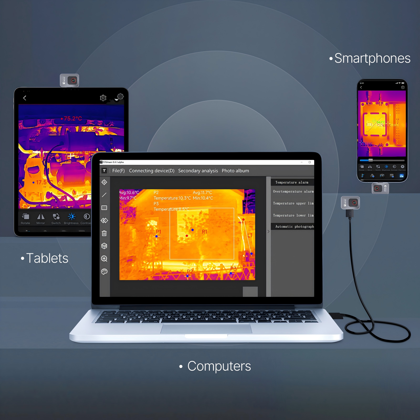 P2 Thermal Imaging Camera for  - Phone Accessories Android review and price