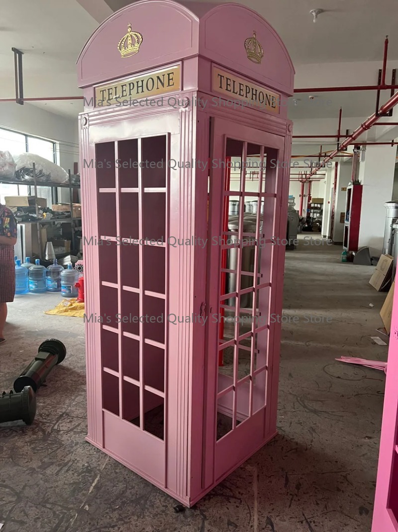 Pink British Phone Booth Londo - Phone Accessories London review and price