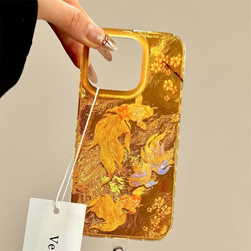 Vortex patterned gold low osma - Phone Accessories From China review and price