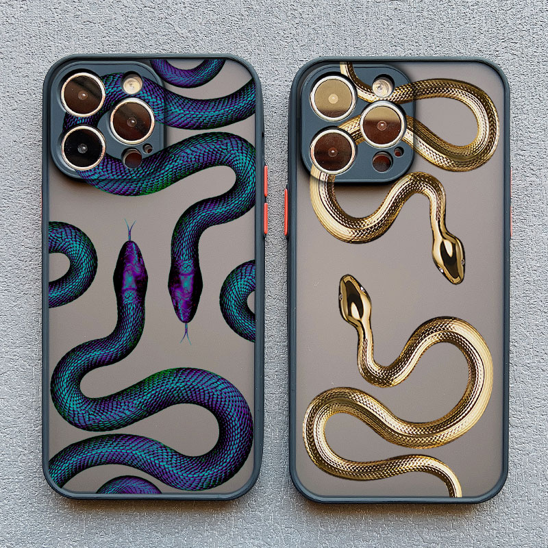 Luxurious Black Gold Snake Pho - Phone Accessories From China review and price